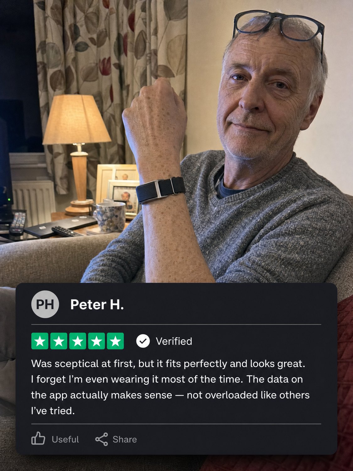 Five-star review from Peter H.