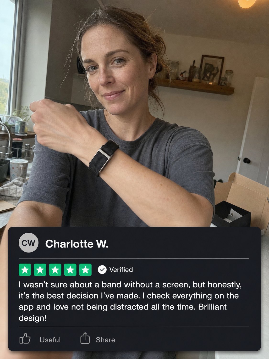 Five-star review from Charlotte W.