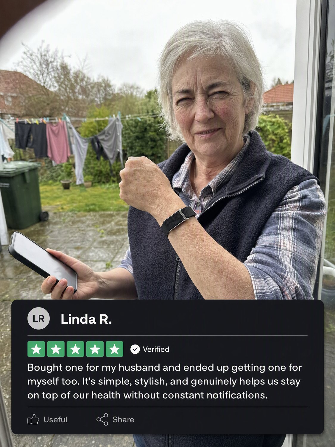 Five-star review from Linda R.