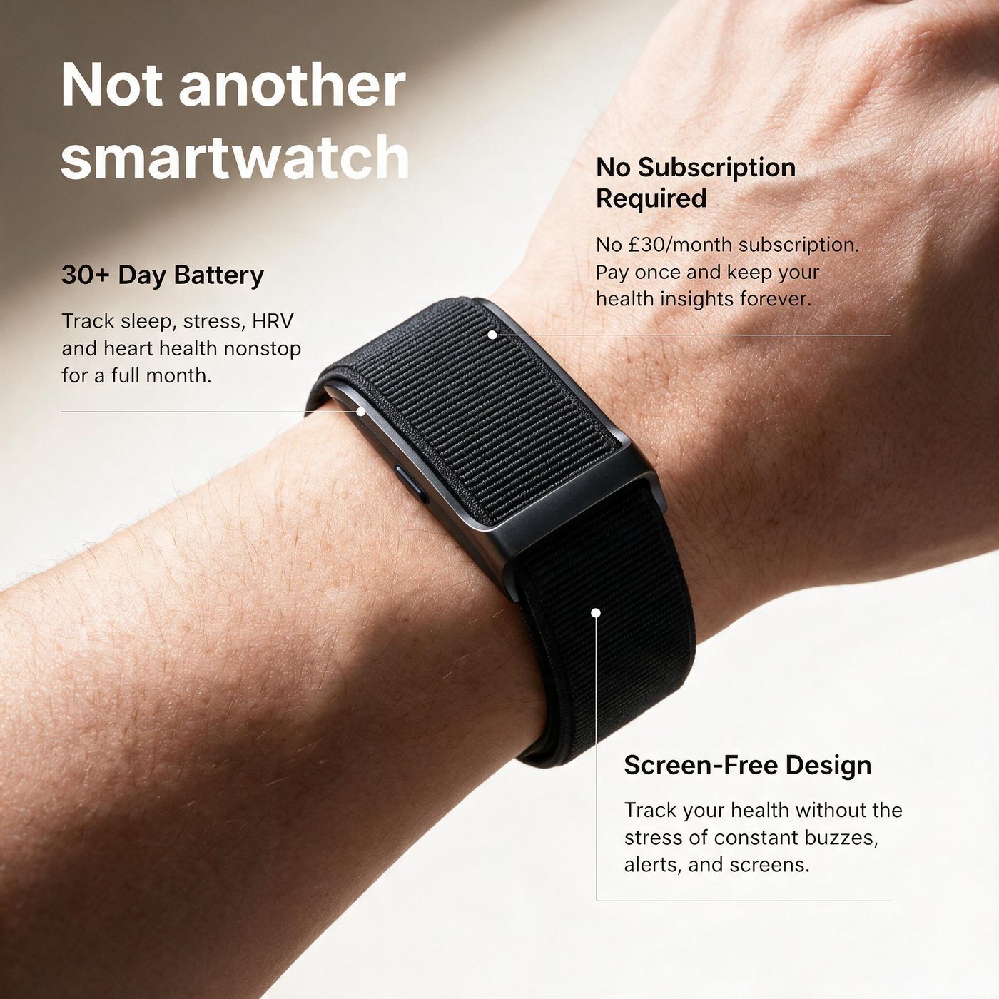 Noxor Pro 3 on the wrist